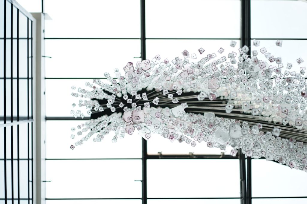 Photo hotel chandelier