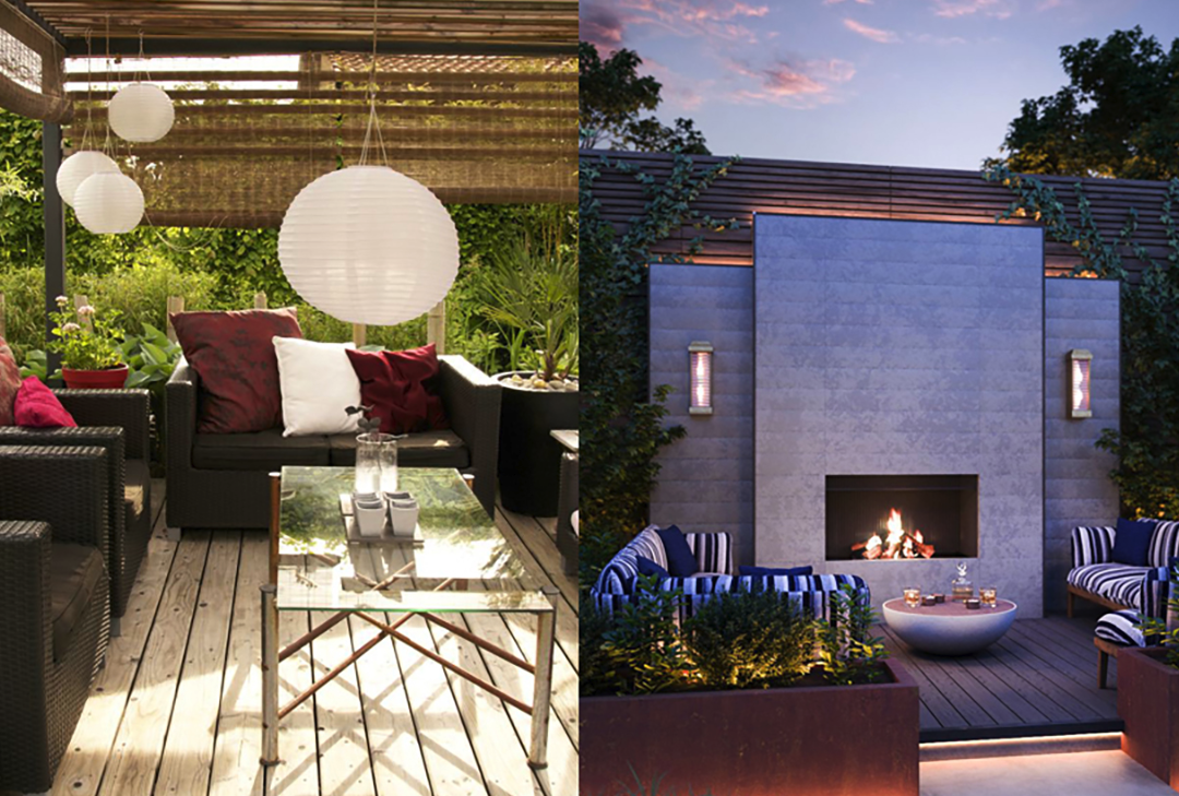 Balcony Dining: Low Profile Patio Lamp Tips